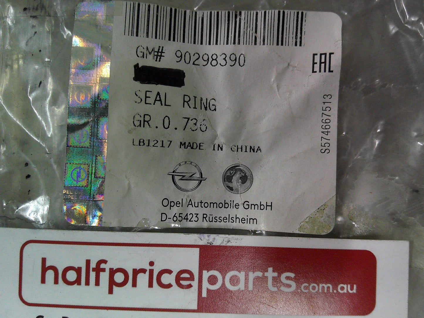 Holden AH/TS Astra/Zafira Daewoo Lacetti/Lano Genuine Camshaft Oil Seal New Part