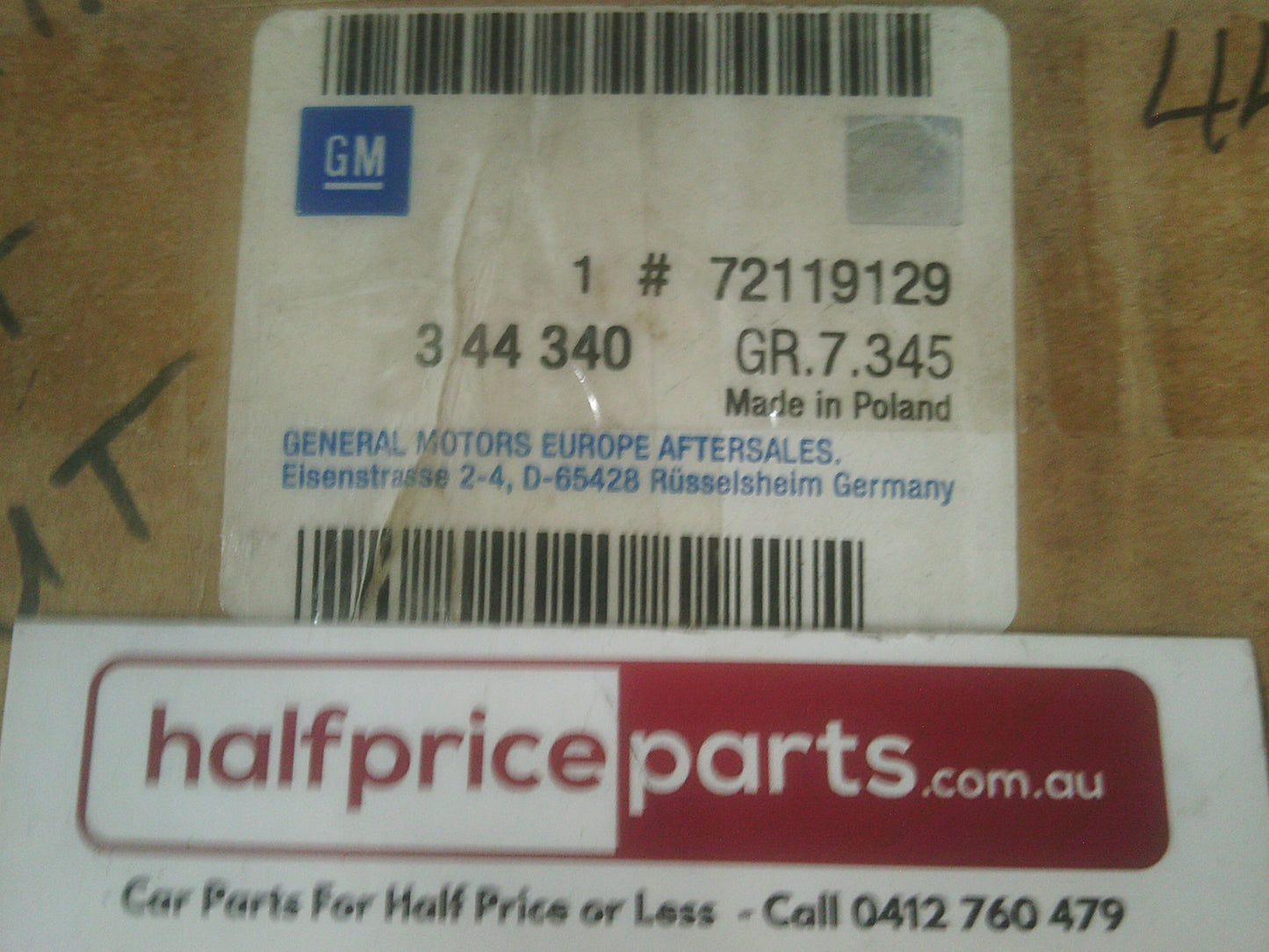 Holden XC Barina Genuine Front Right Hand Strut Assy New Part