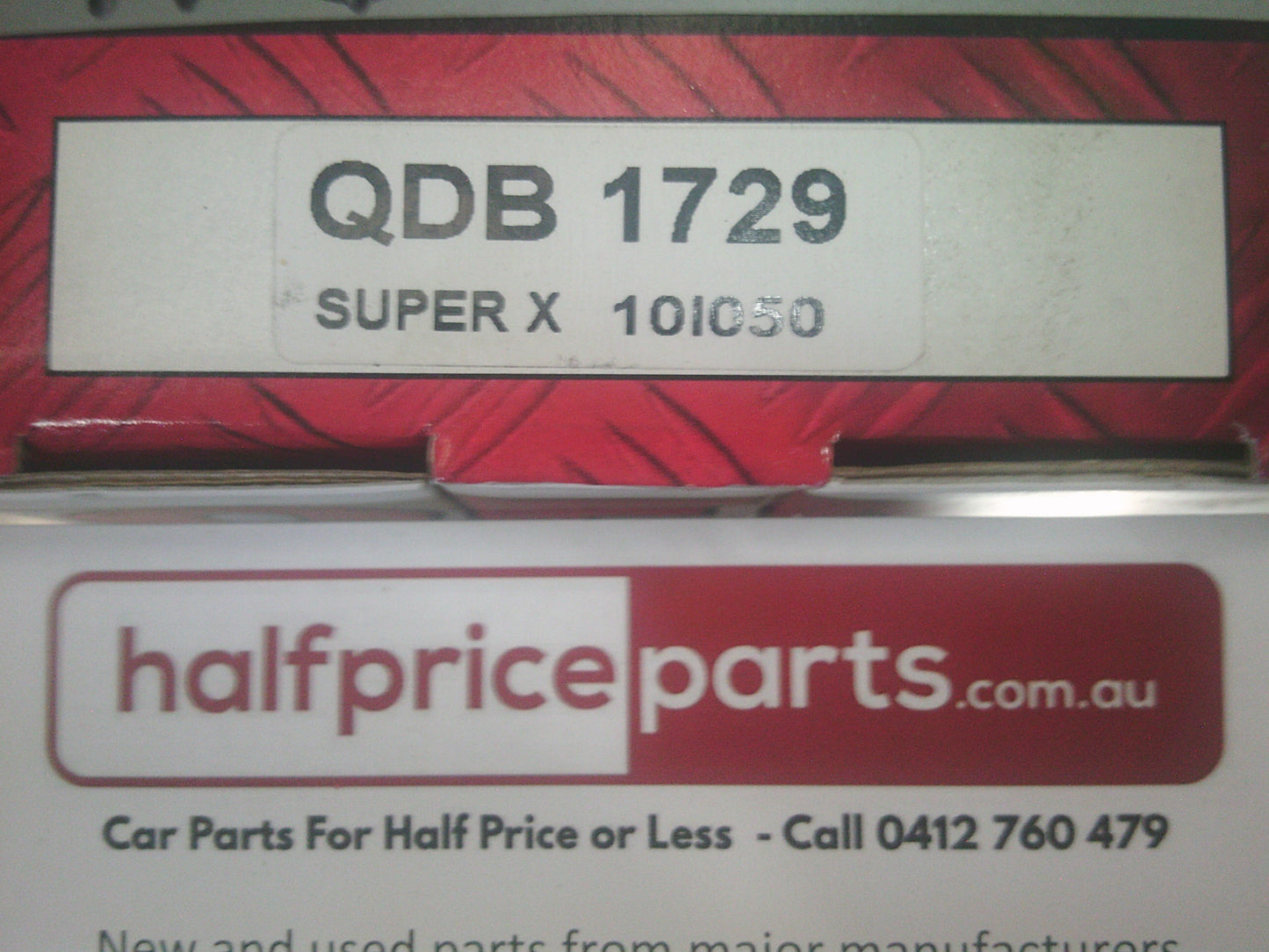 QFM Rear Brake Pad Set Suits Mazda MPV New Part