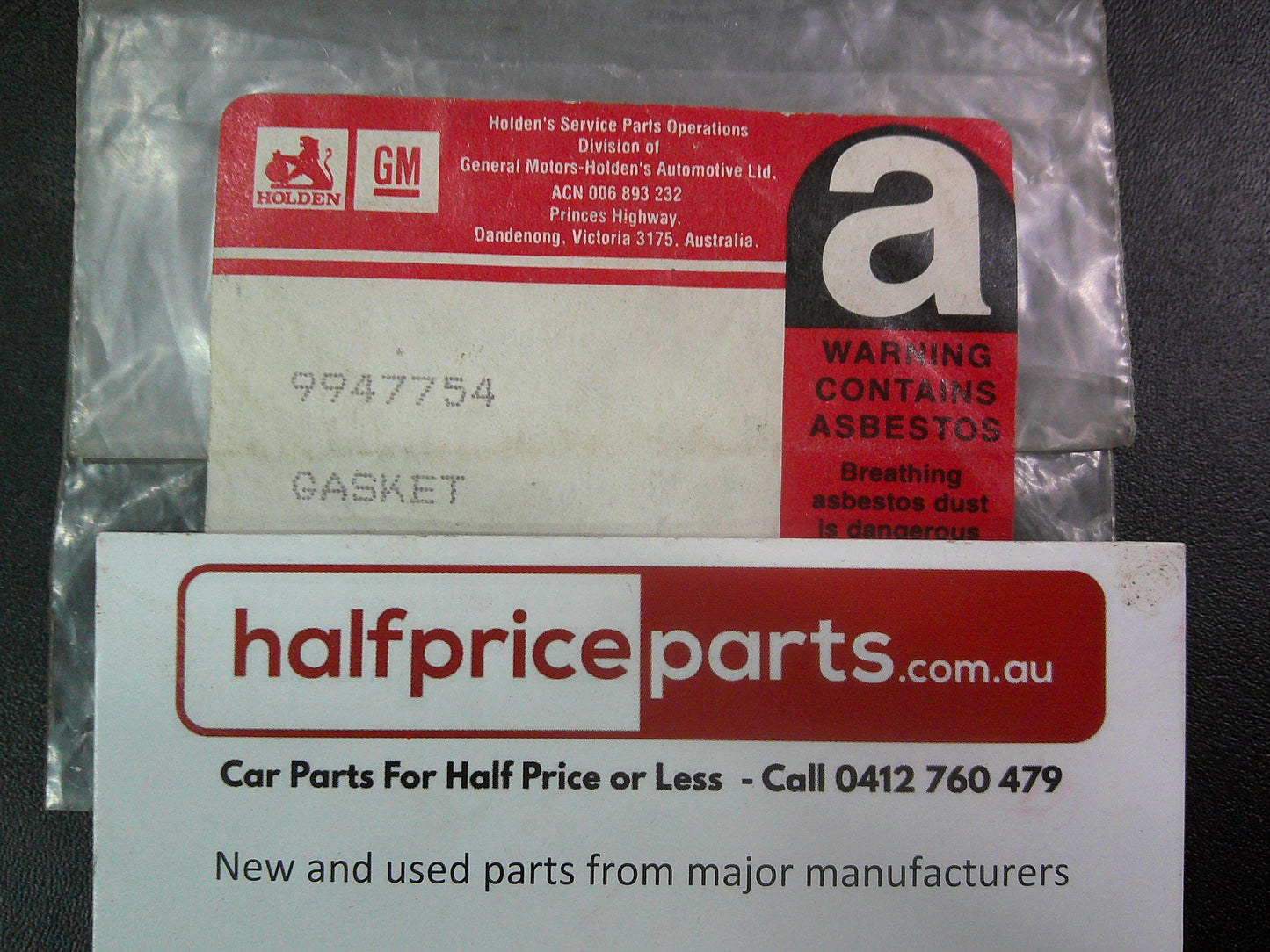 Holden Commodore VB/VC/VH/VK Genuine Manifold Gasket New Part