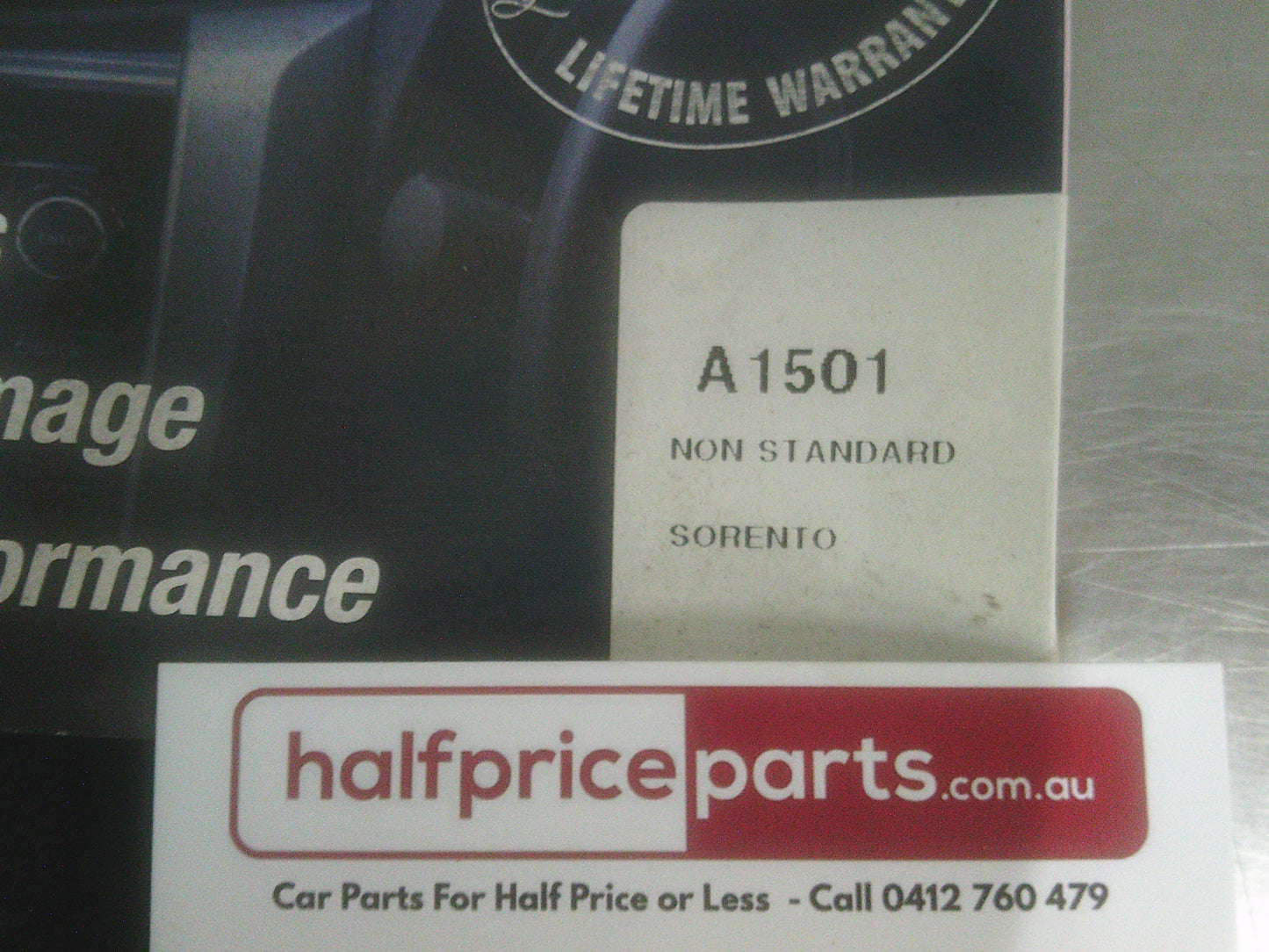 Sunland Black Dash Mat Suits Kia Sorento New Part