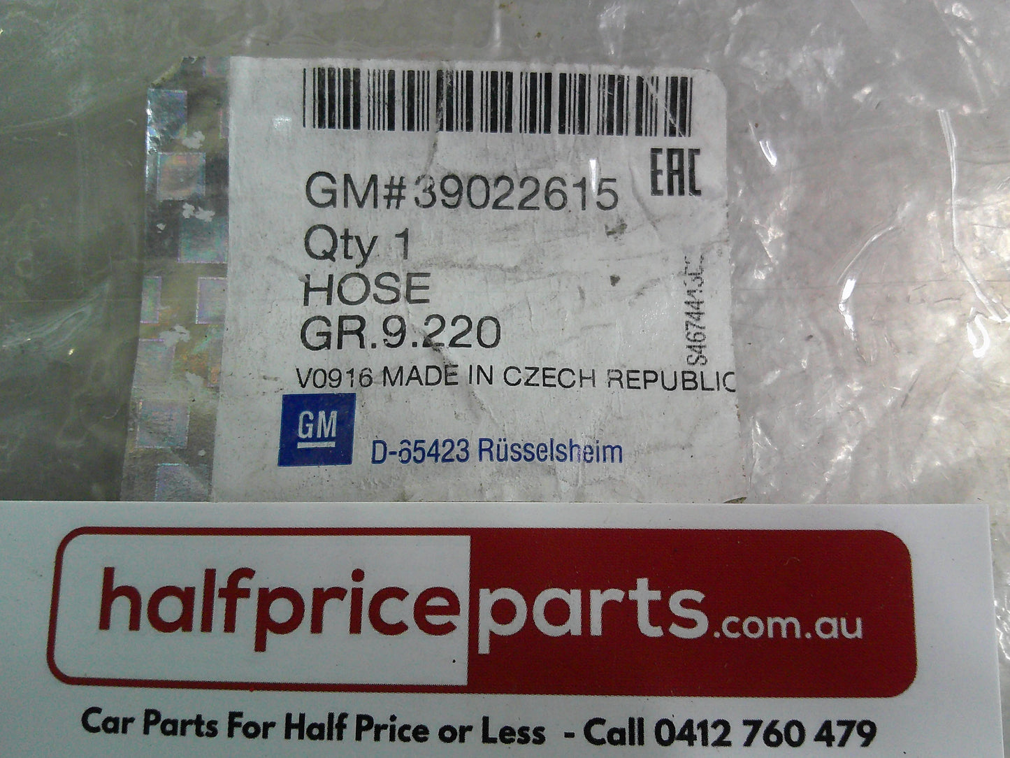 Holden BK/BL Astra Genuine Air Conditioner Hose Assembly High Pressure New Part
