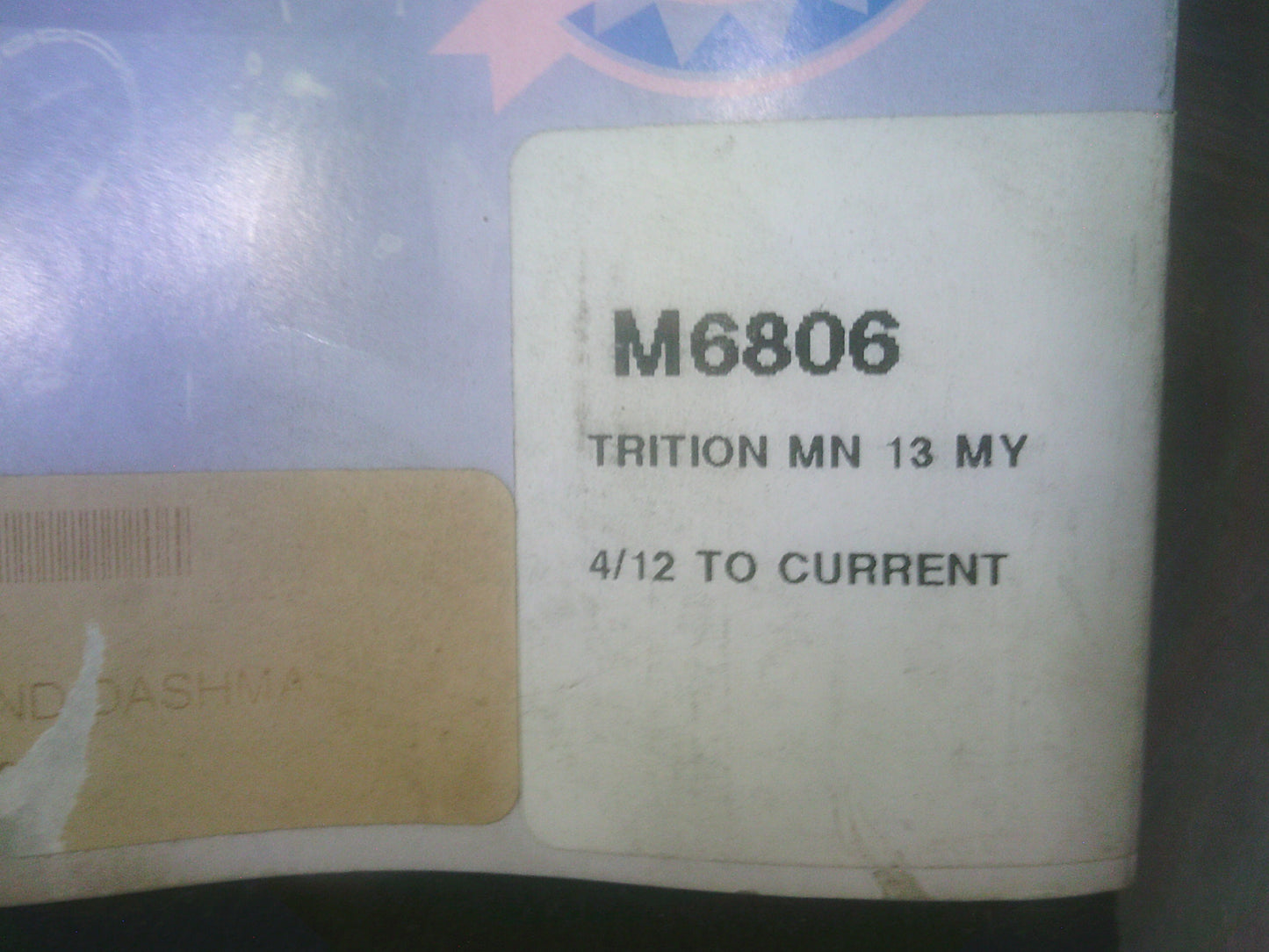Sunland Charcoal Dash Mat Suits Mitsubishi MN/ML Triton New Part