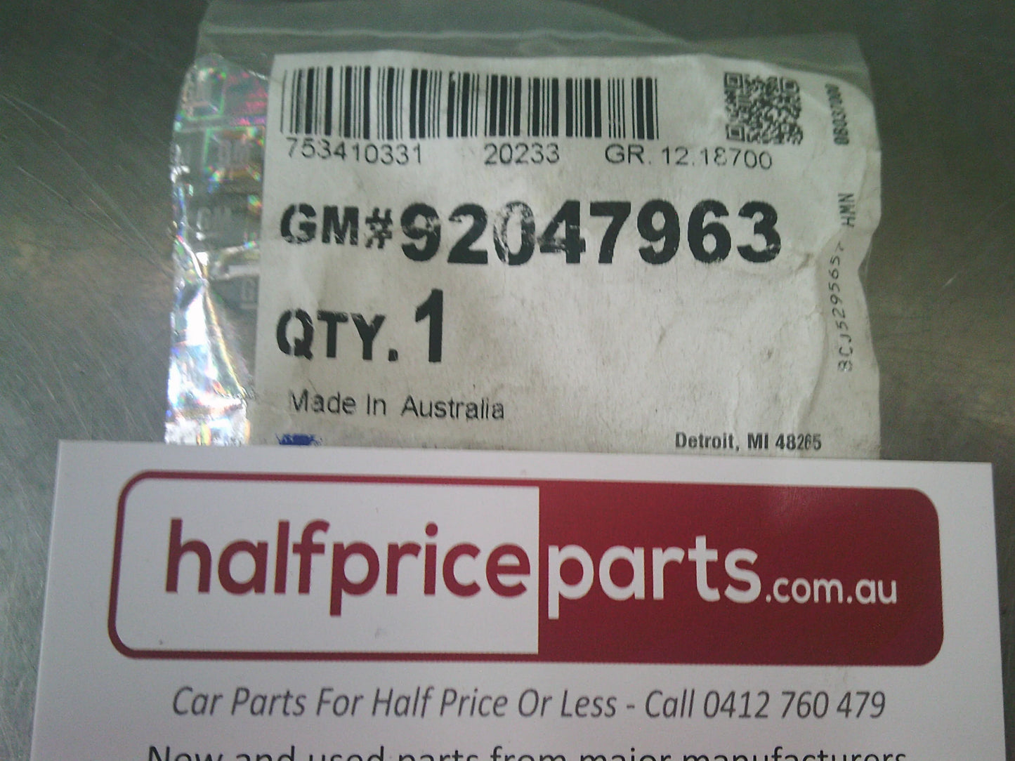Holden VT/VX Commodore Sedan Genuine Boot Lid Gas Strut New Part