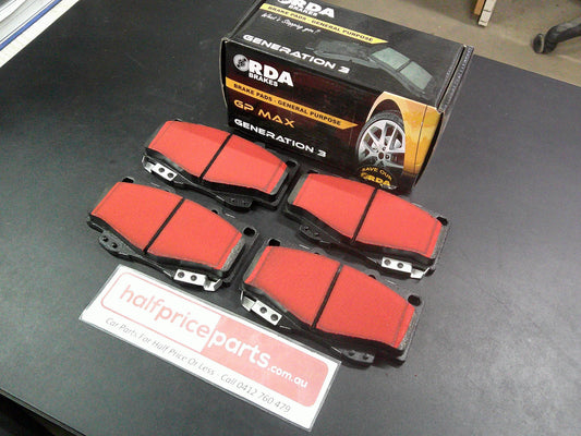 RDA Front Disc Brake Pad Set Suits Toyota Hilux New Part