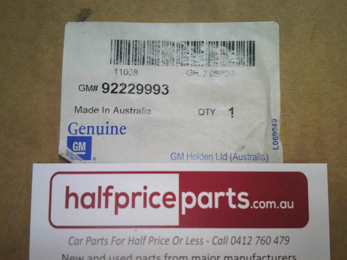 Holden VE/VF Commodore / RA Rodeo Genuine Load Distribution Hitch New Part