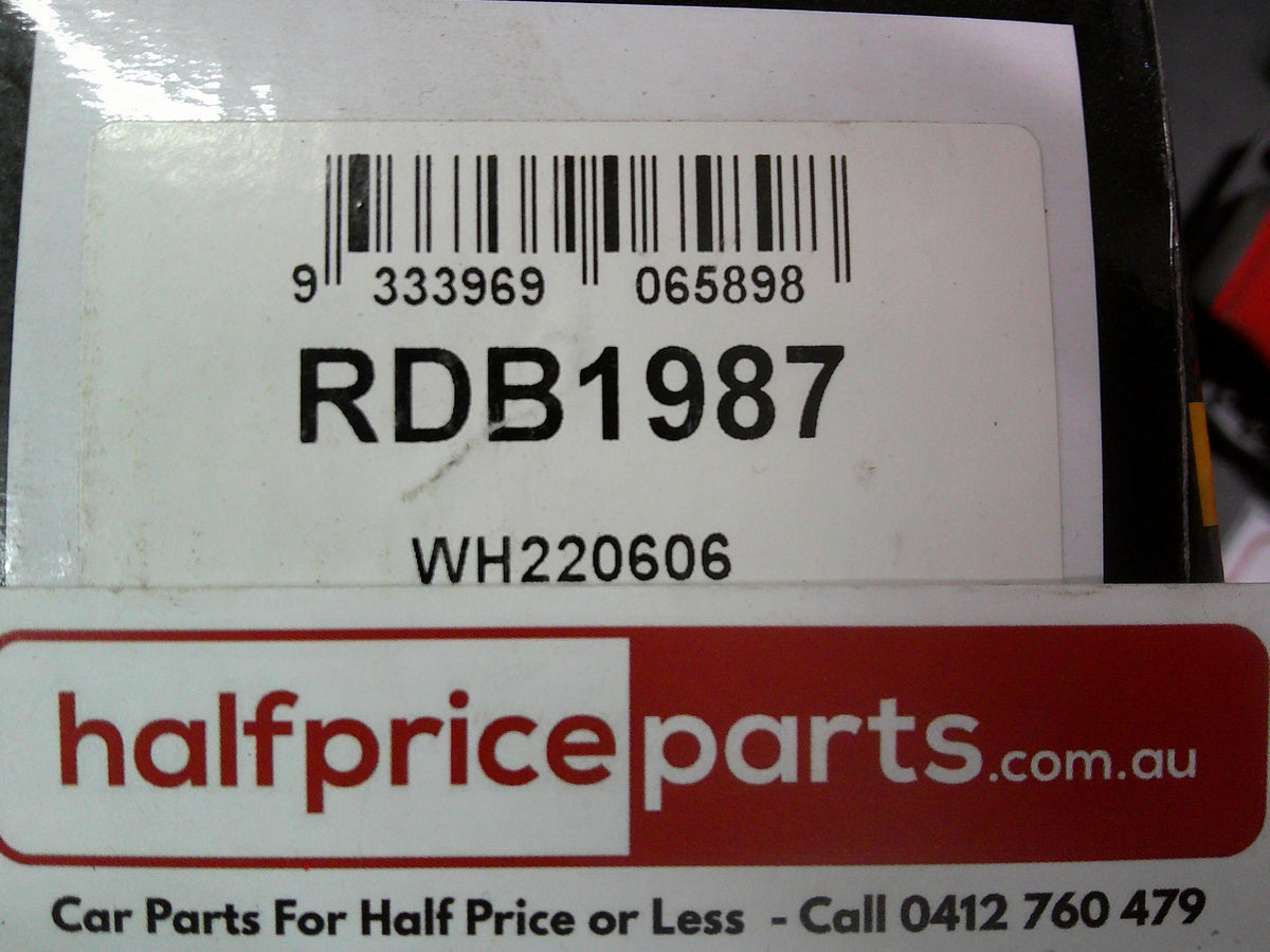 RDA Front Disc Brake Pad Set Suits Toyota Hilux New Part