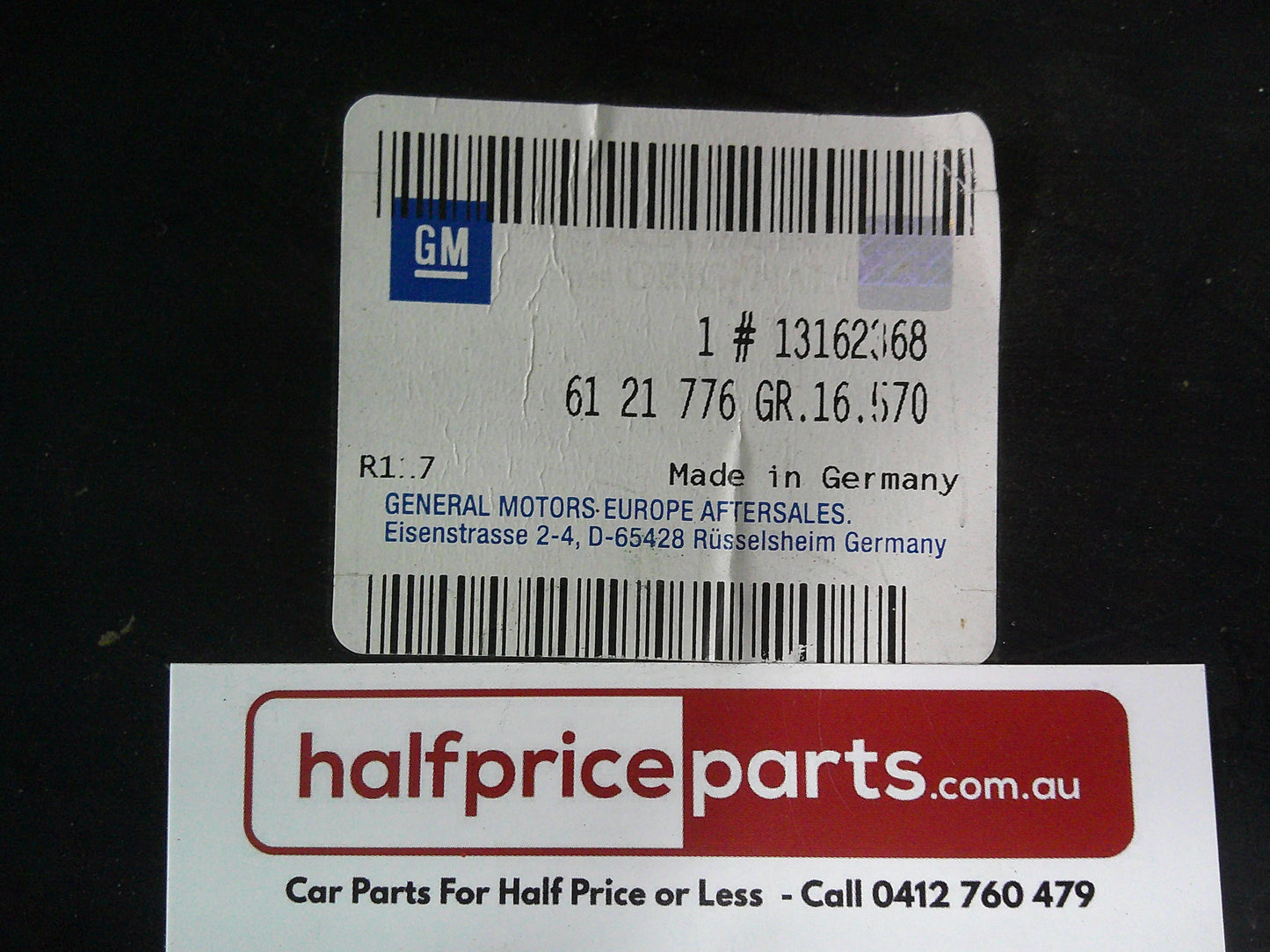 Holden ZC Vectra Genuine Left Hand Rear Inner Wheel House Liner Splash Guard New Part