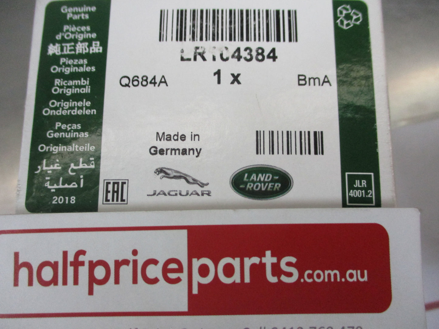 Land Rover Defender 2.2Ltr Genuine Engine Oil Filter New Part