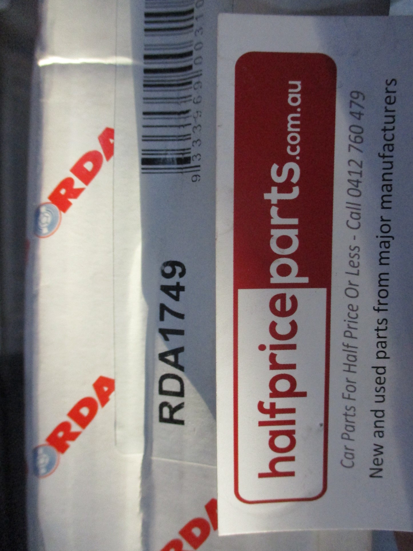 RDA Front Drum Brake Suits Toyota Hilux New Part