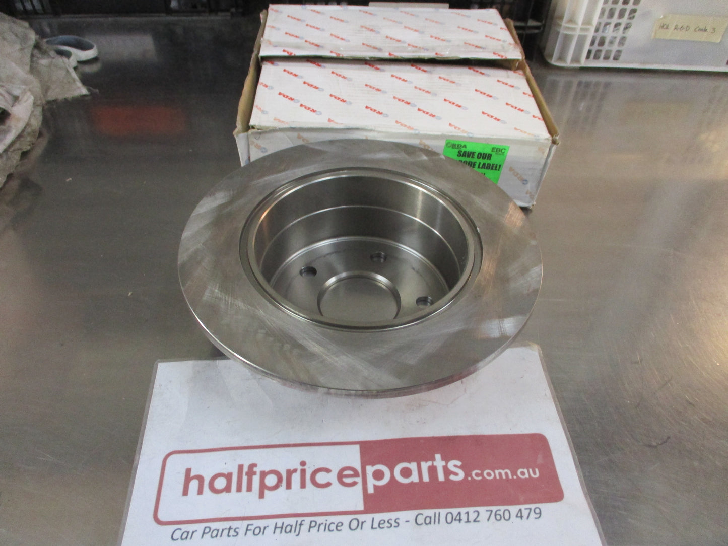RDA Rear Disc Brake Rotor Standard Suits Holden Calibra YE 2.0Ltr/2.5Ltr V6 New Part