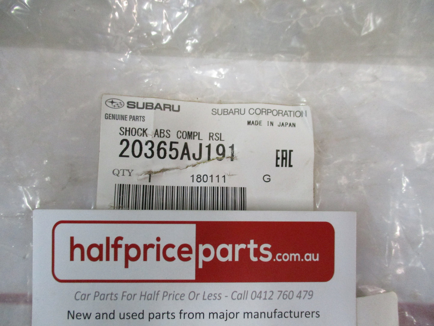 Subaru Forester Genuine Rear Shock Absorber New Part