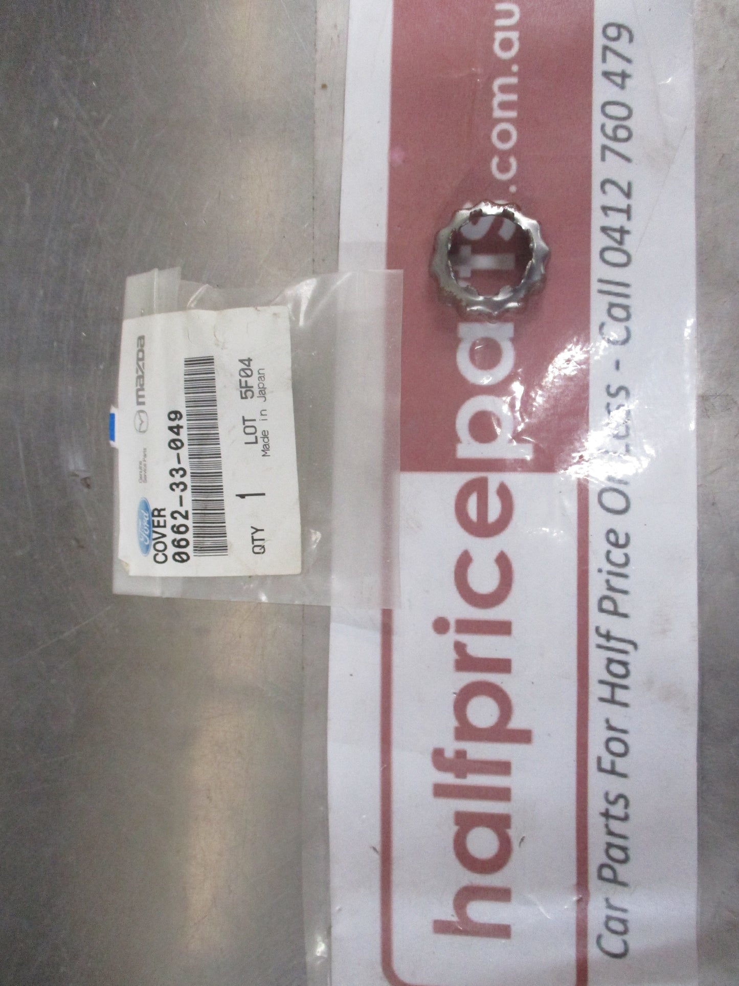 Mazda RX-7 Genuine Front Axel Nut Castle Cover New Part