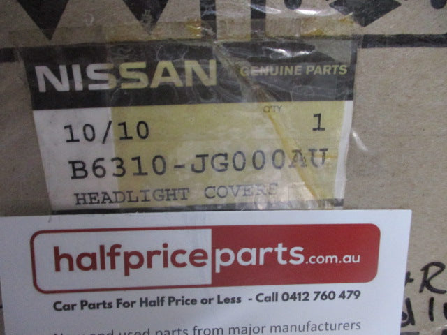 Nissan X-Trail T31 Genuine Left Hand and Right Hand (Replacement Only No Fitting Kit) Head Light Protectors New Part
