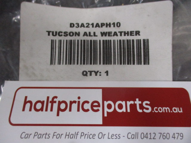Hyundai Tuscon Genuine Set Of 4 Rubber Moulded All Weather Car Mat New Part