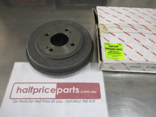 RDA Rear Brake Drums (Pair) Suits Honda Concerto 1.5Ltr New Part