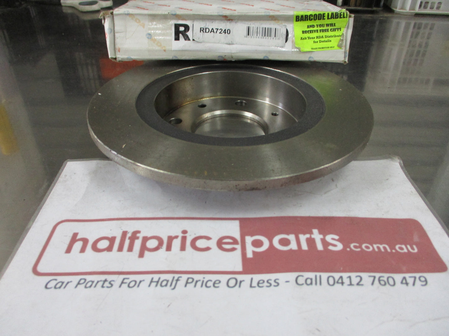 RDA Rear Disc Rotors (Single) Standard Suits Kia Credos/Carens New Part