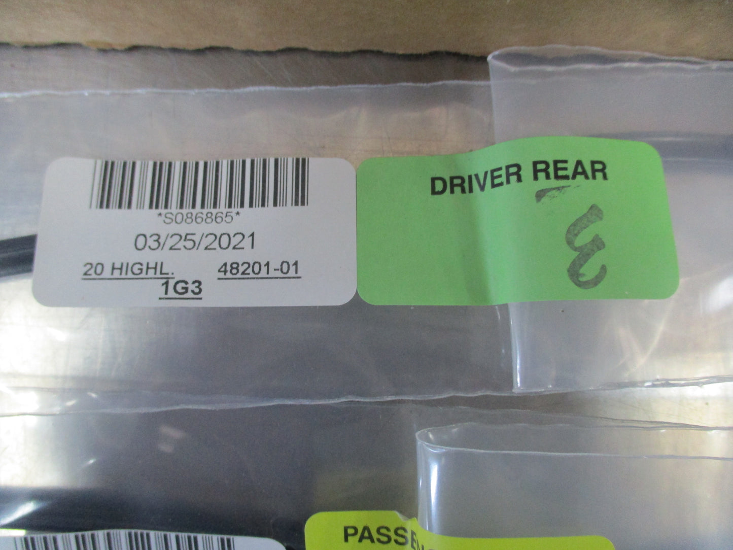 Toyota Kluger Genuine Door Edge Guard Kit (1G3) New Part