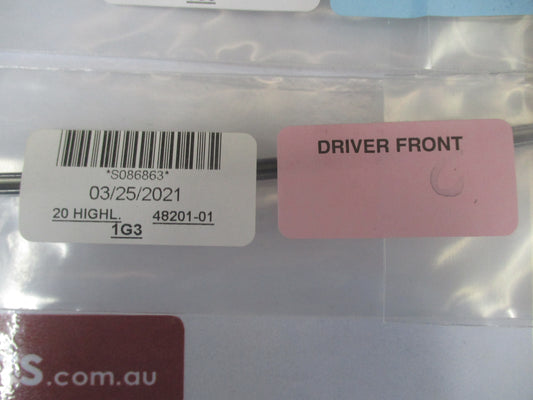 Toyota Kluger Genuine Door Edge Guard Kit (1G3) New Part