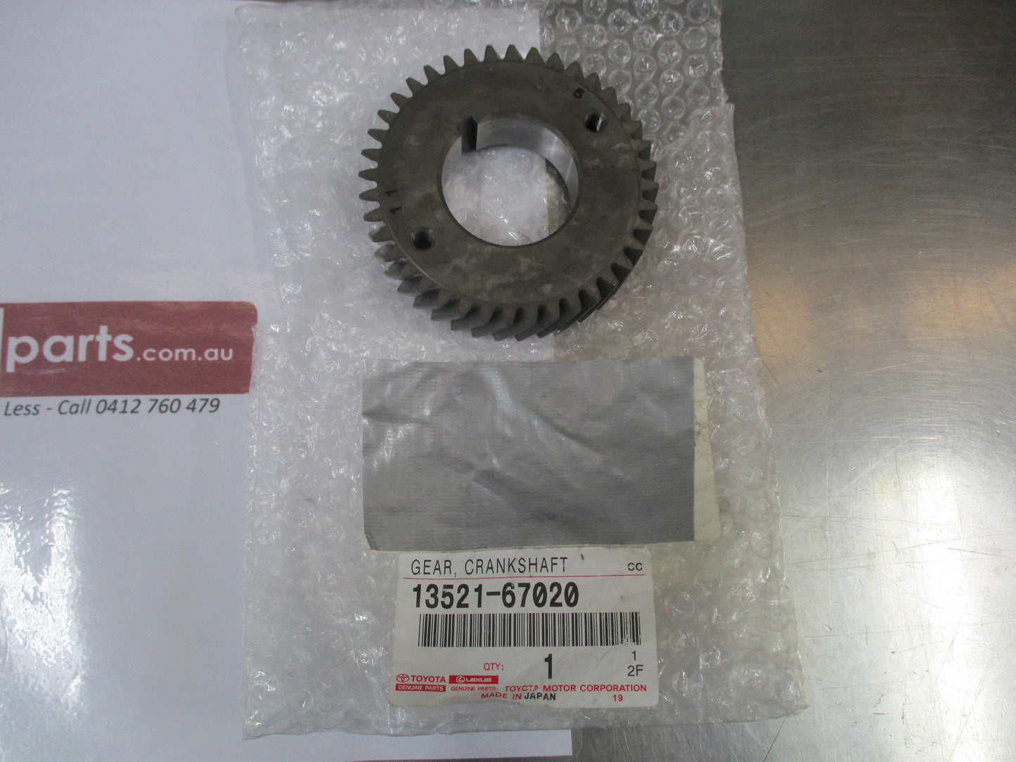 Toyota Land Cruiser Prado Genuine Crankshaft Timing Sprocket / Gear New Part