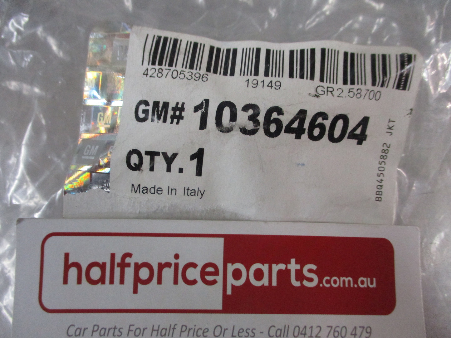Holden Astra G Genuine Side Guard Indicator New Part