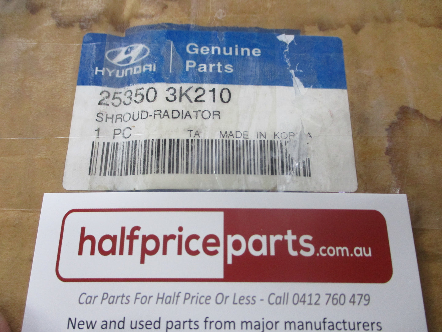 Hyundai Sonata Genuine Radiator Fan Shroud New Part