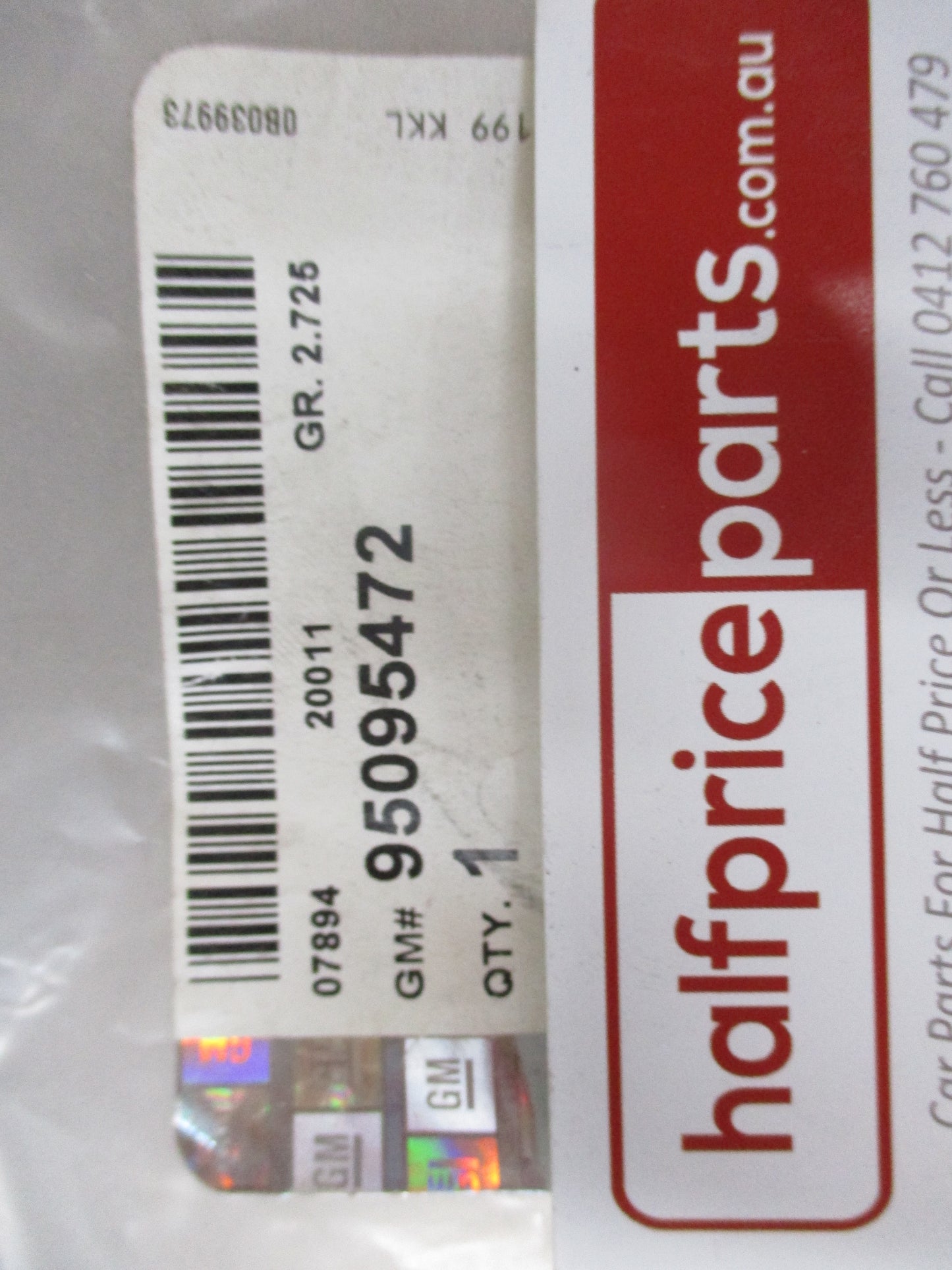 Holden Trax Genuine Left Hand Fog Light Bezel New Part