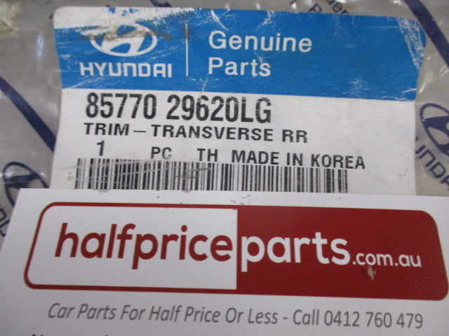 Hyundai Elantra Genuine Rear Tail Gate Trim Panel New Part