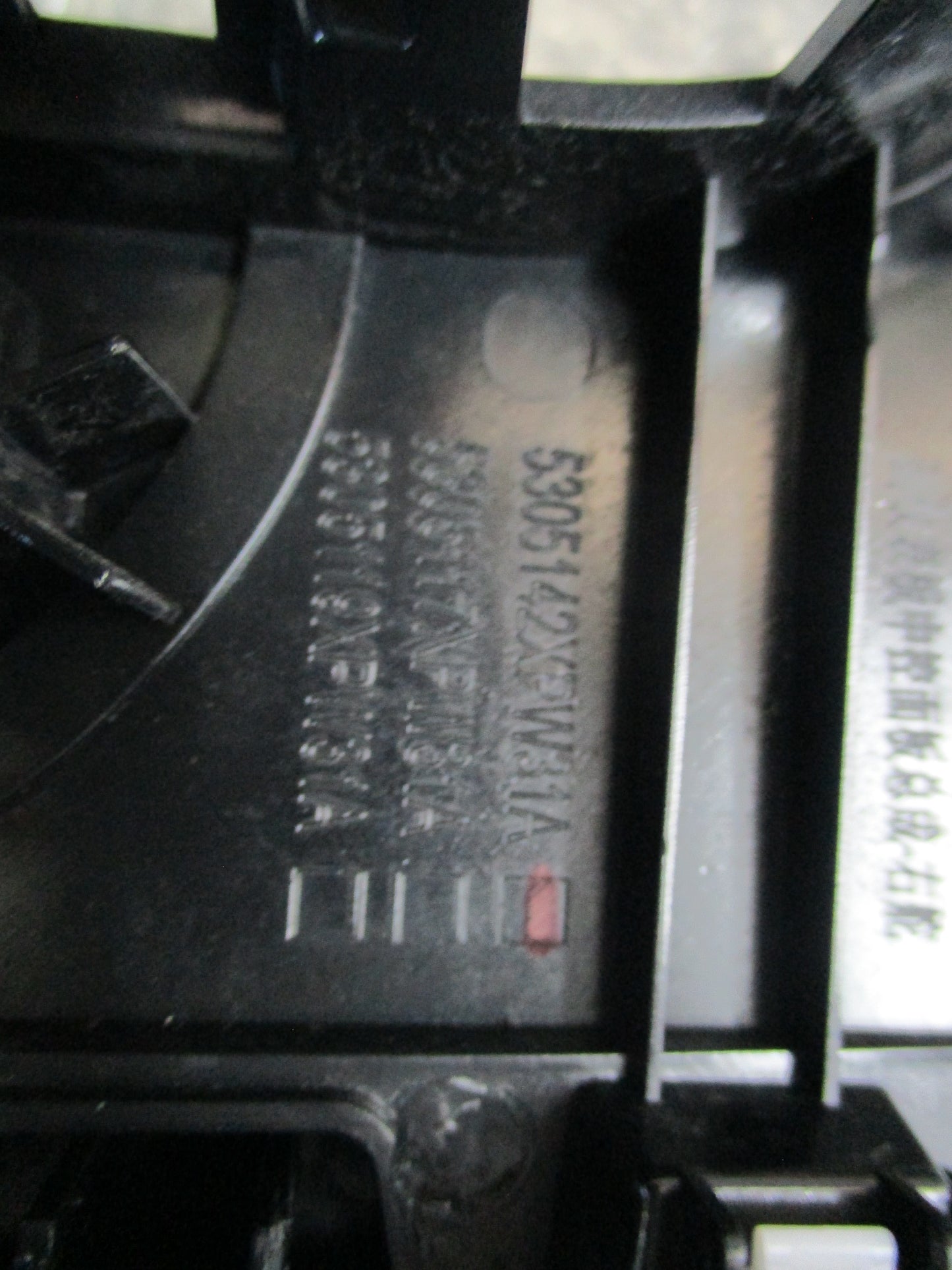 GWM Cannon X Genuine Auto Shifter Surround - Carbon Fibre - New Part