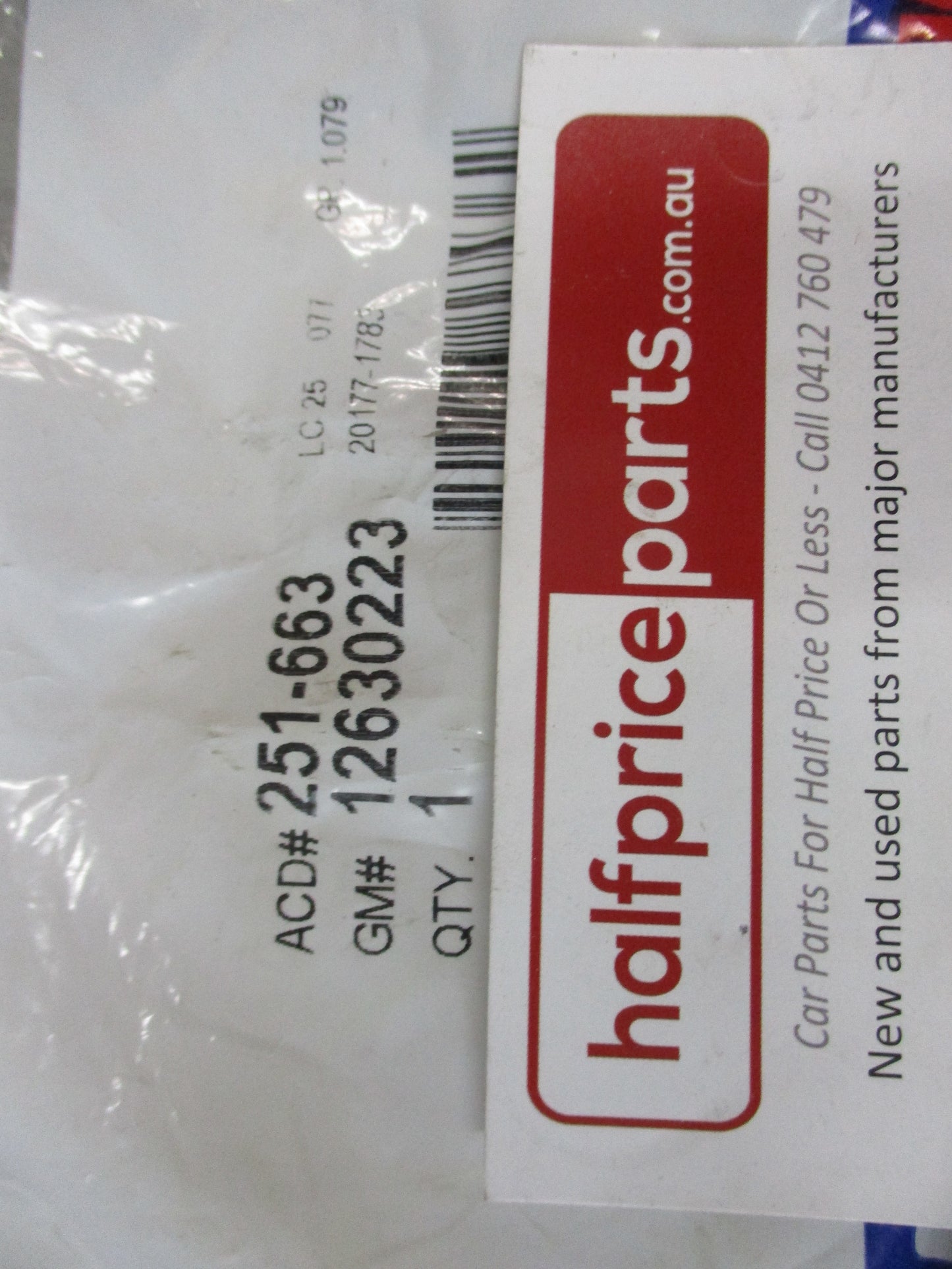 Holden VT-To VF V8 Commodore Genuine V8 Water Pump Gasket New Part