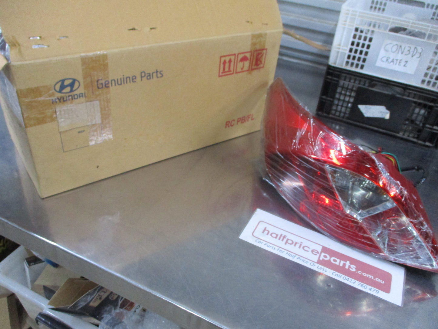 Hyundai I20 3/5 Door Hatch Genuine Drivers Rear Tail light New Part