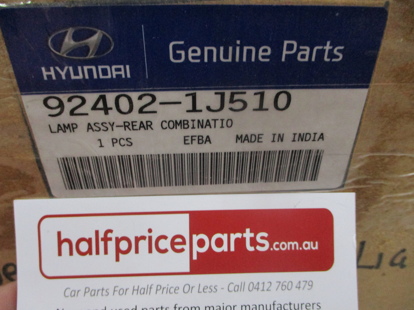 Hyundai I20 3/5 Door Hatch Genuine Drivers Rear Tail light New Part