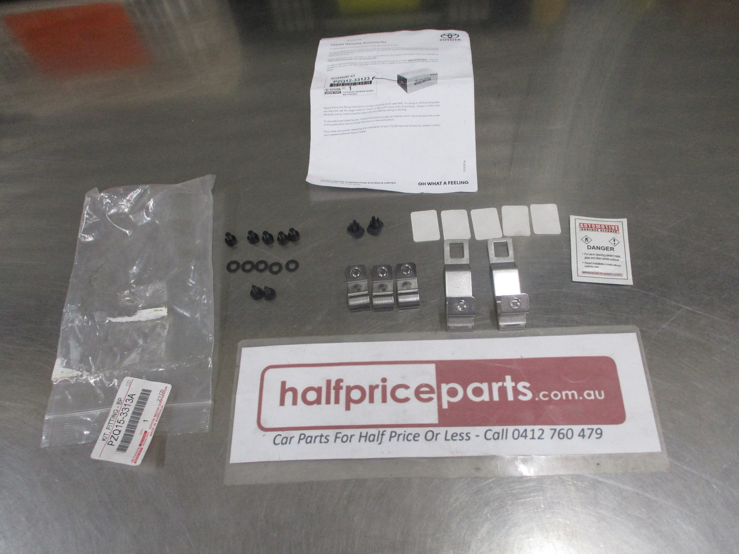 Toyota Camry Genuine Bonnet Protector Fitting Kit New Part
