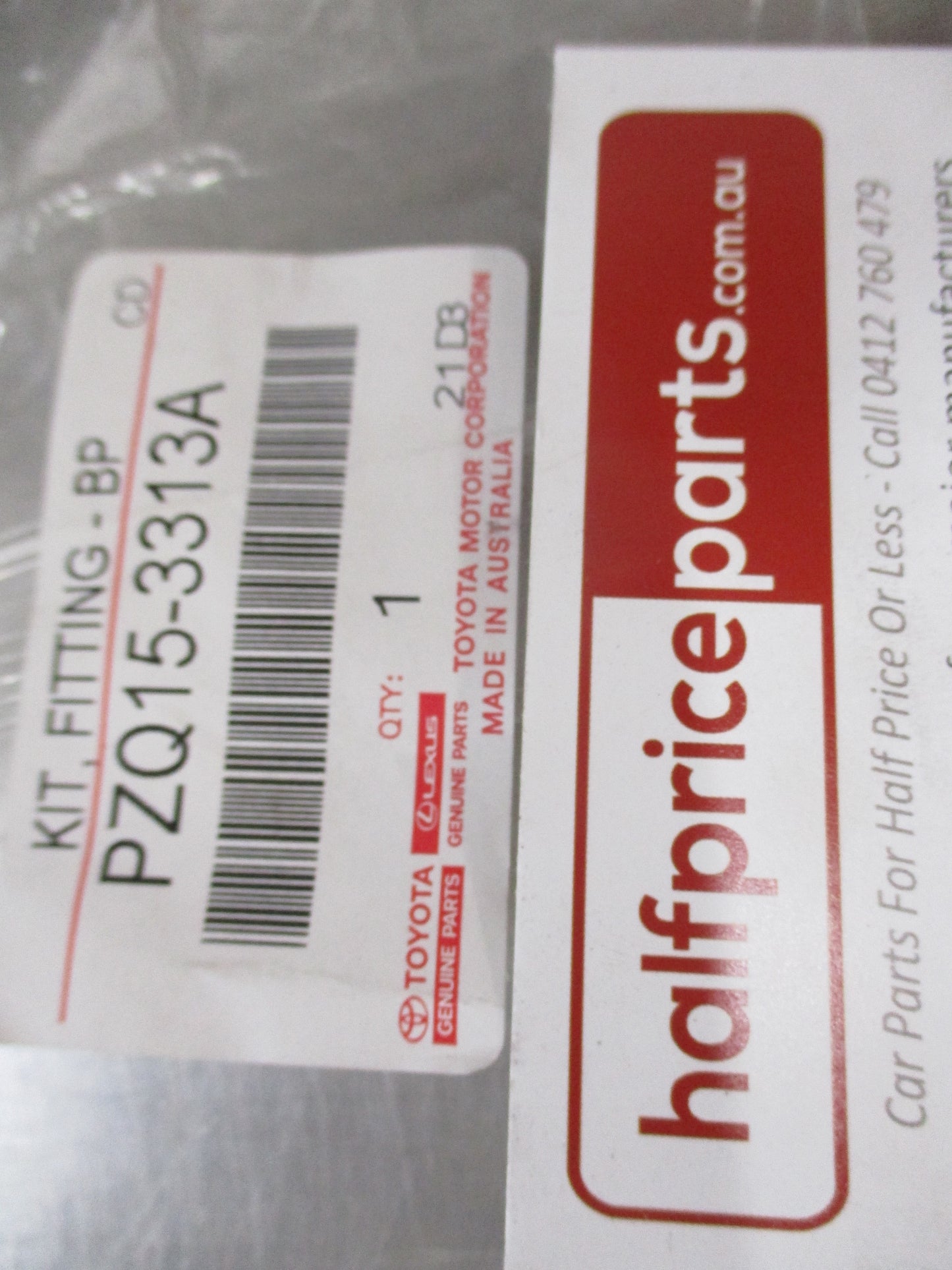 Toyota Camry Genuine Bonnet Protector Fitting Kit New Part