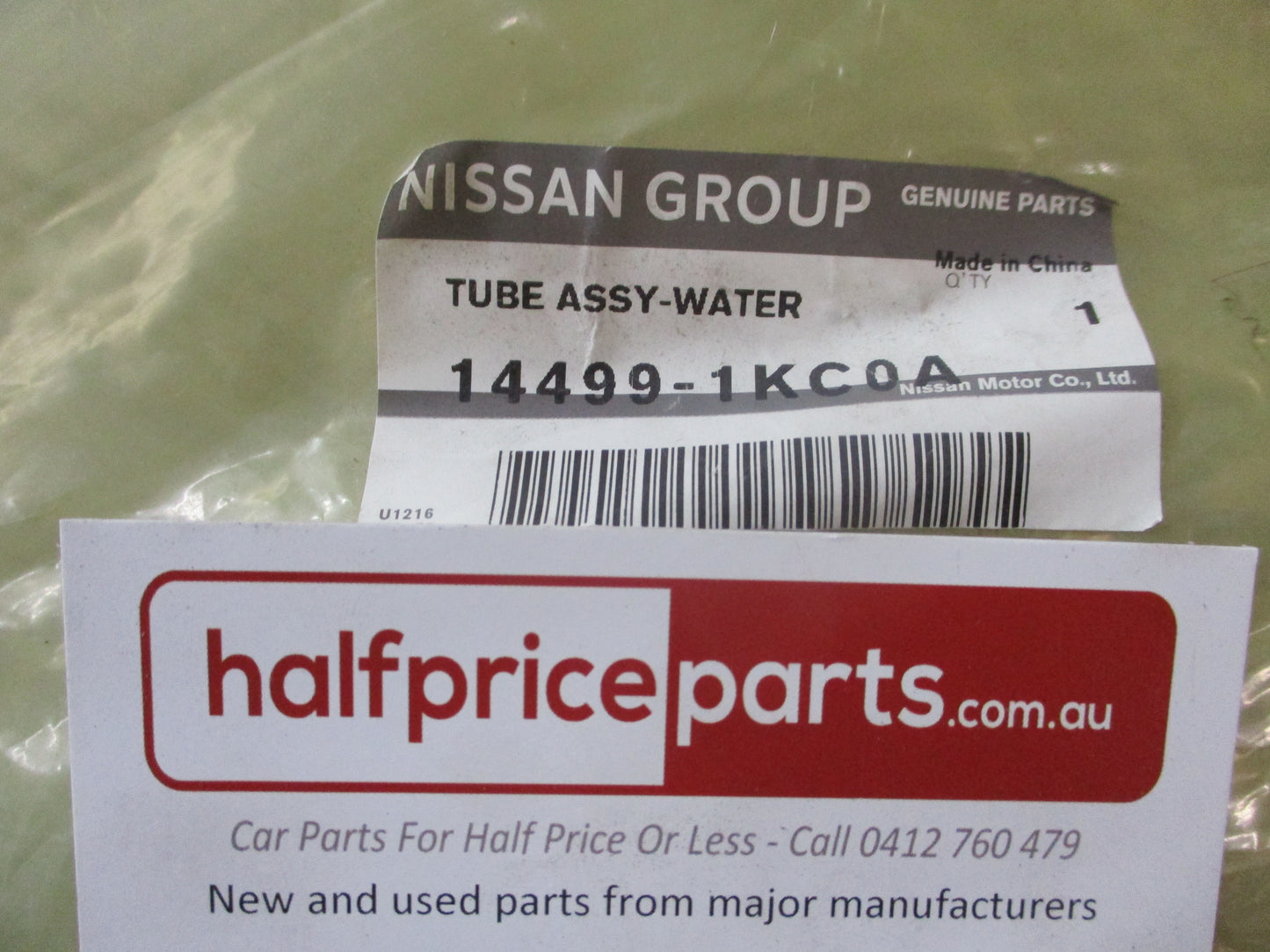 Nissan Juke Genuine Turbocharger Inlet Water Tube Assembly New Part