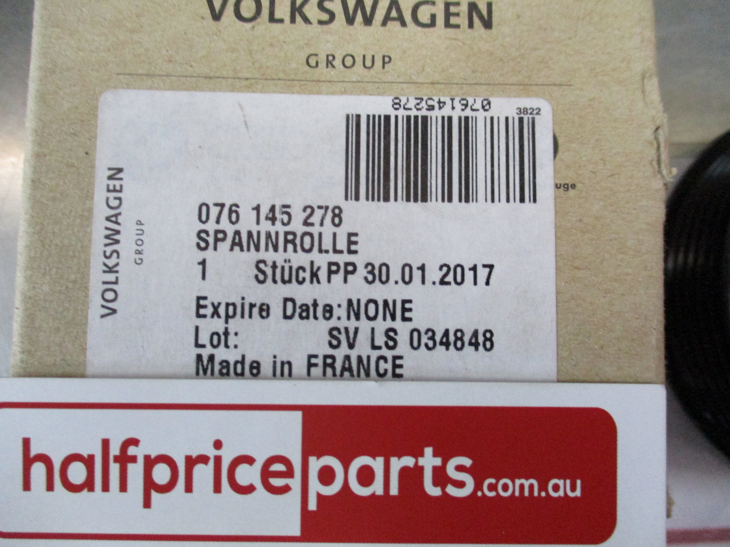 VW Transporter/Crafter/LT 2D Genuine Alternator Belt Tensioner Roller New Part
