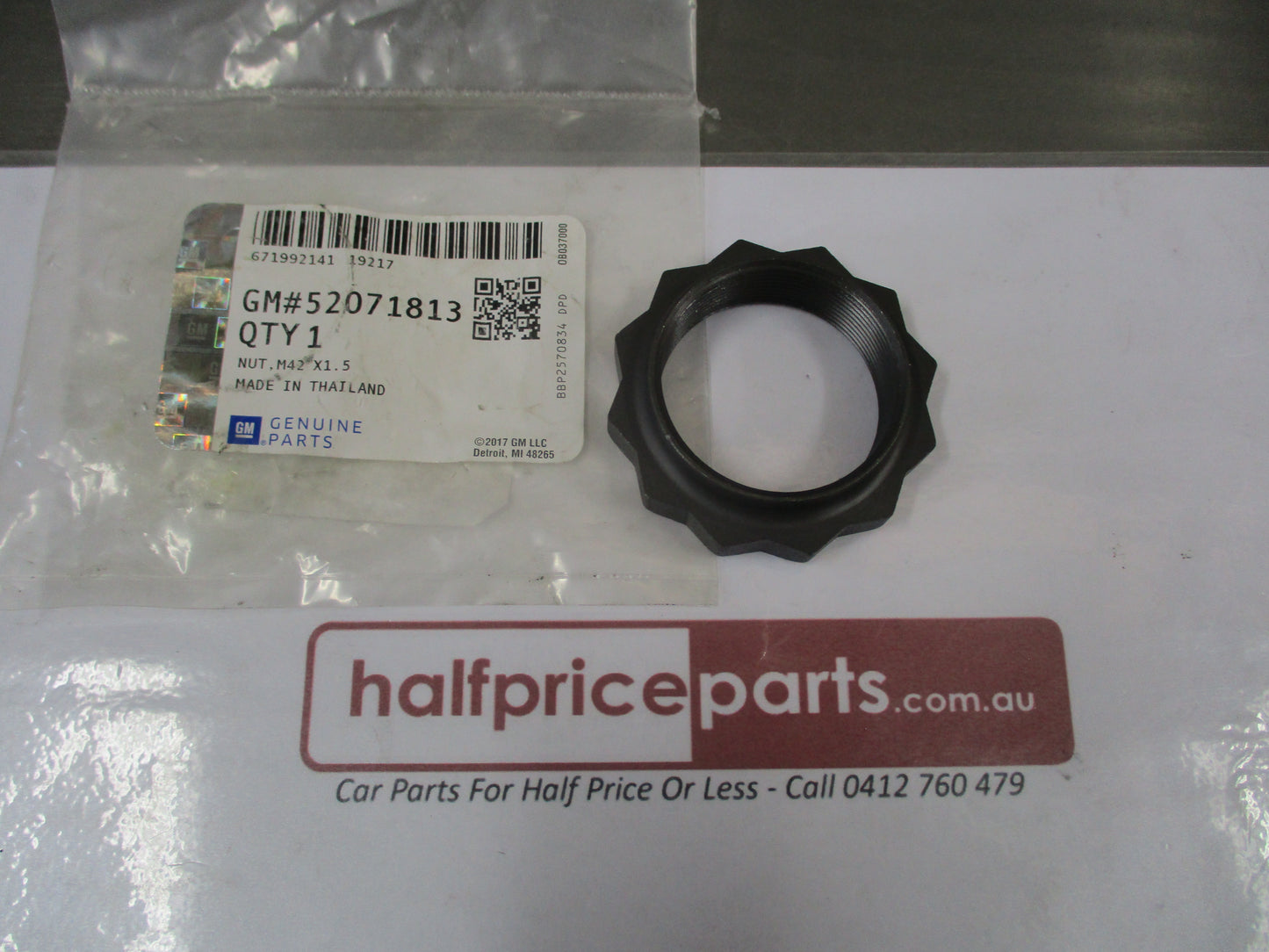 Holden Colorado Genuine Rear Axel Nut New Part
