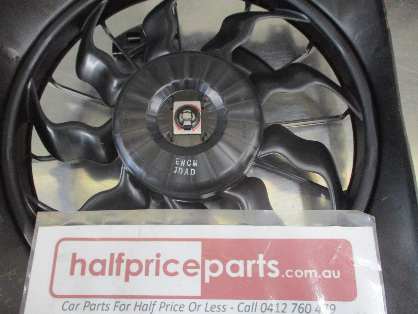 Hyundai Santa Fe Genuine Radiator Fan Blower And Shroud Assembly New Part