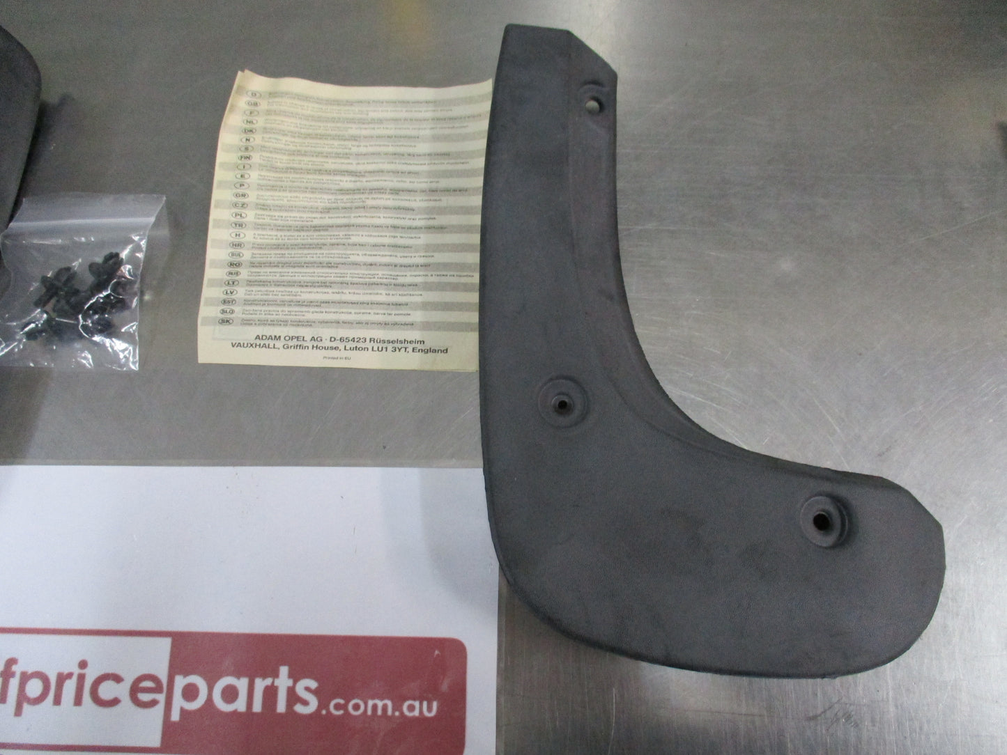 Holden Astra AH Genuine Front Mudflap Kit New Part