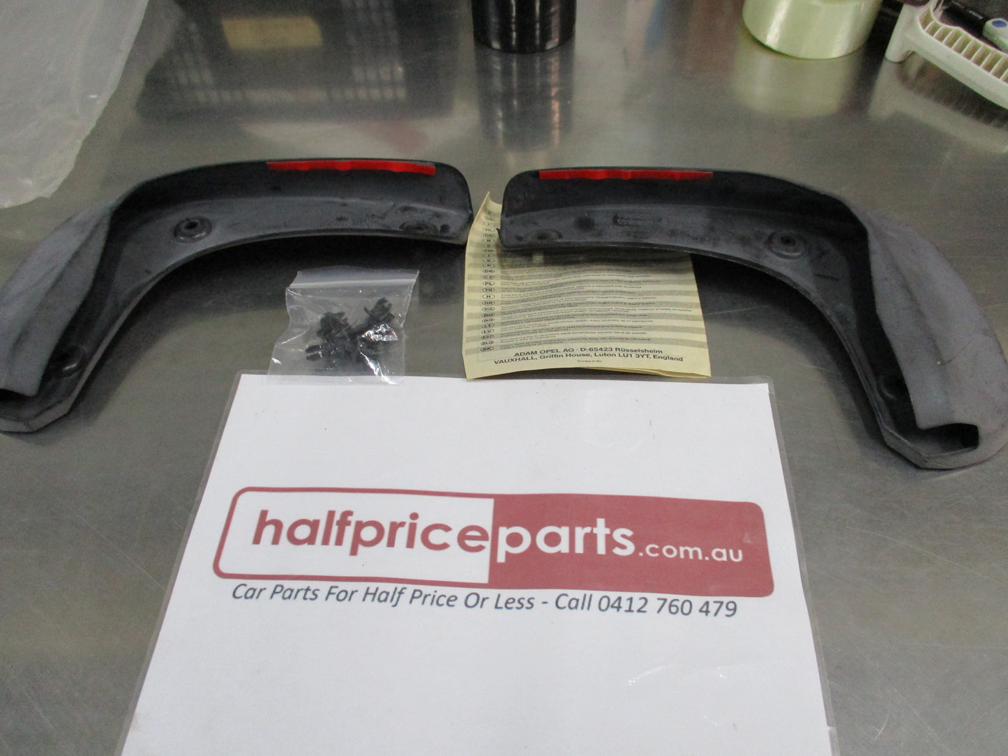 Holden Astra AH Genuine Front Mudflap Kit New Part