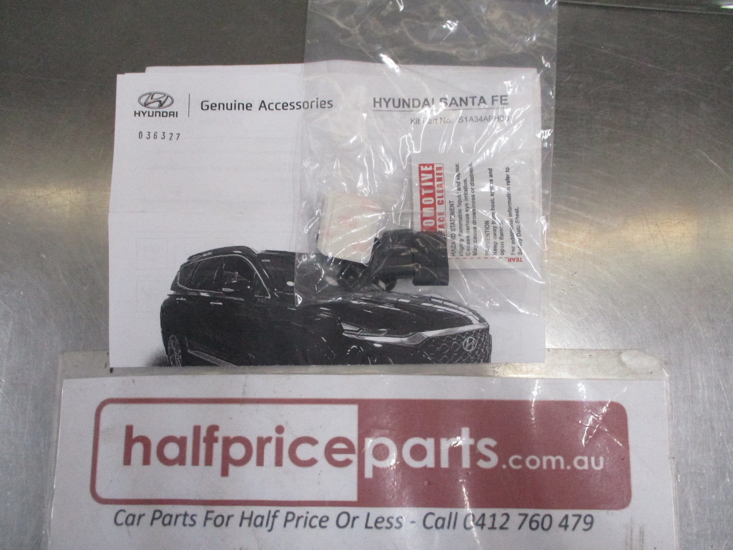Hyundai Tm Santa Fe Genuine Headlight Protector Set With Fitting Kit New Part