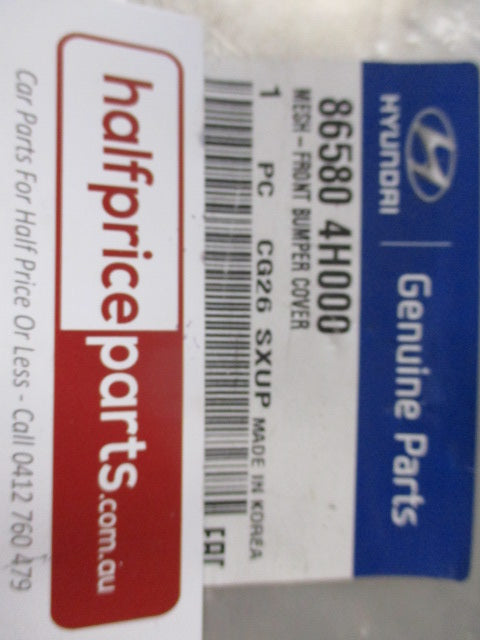 Hyundai iLoad Genuine Front Lower Bumper Mesh Grille New Part