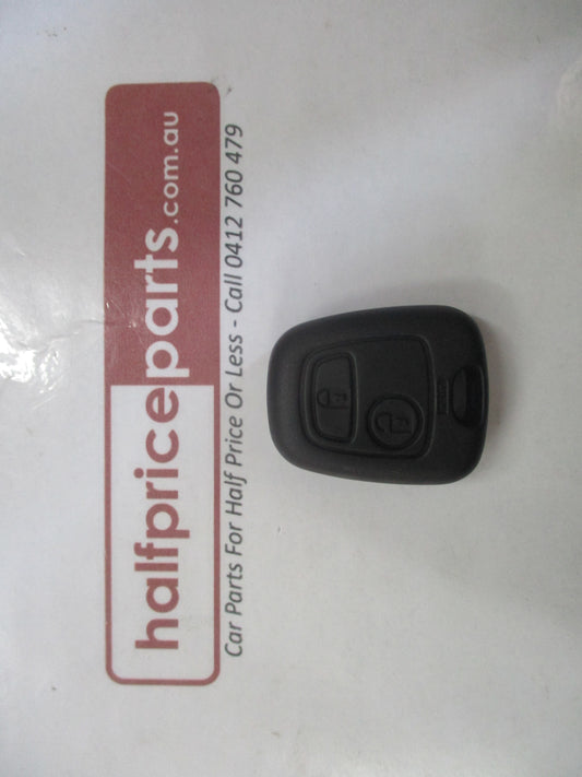 Peugeot 206 Genuine 2 Button Remote Fob New Part