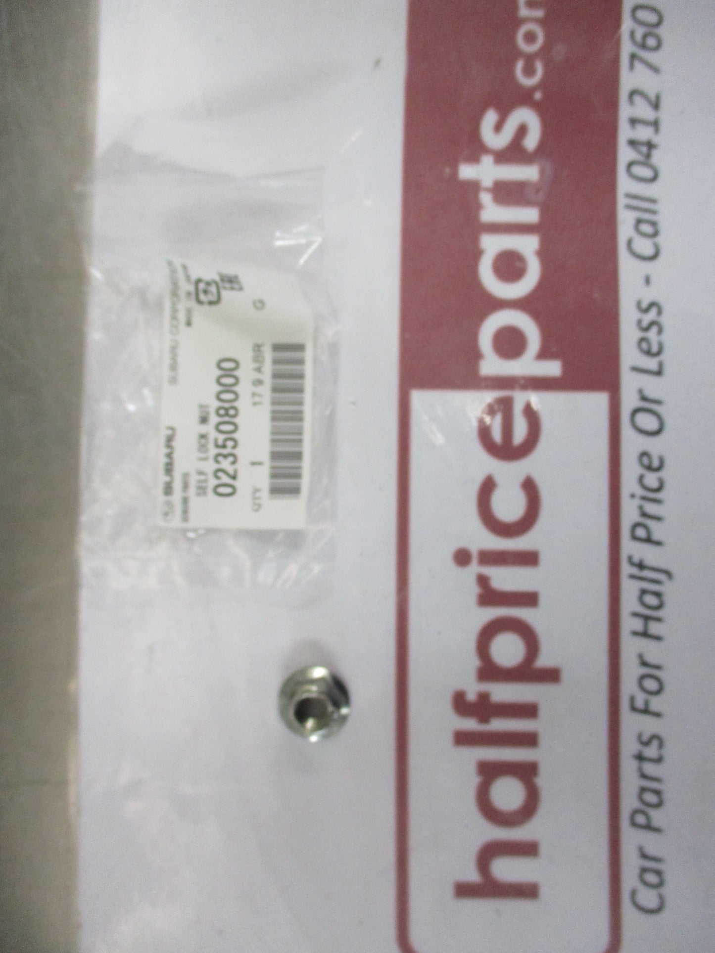 Subaru Impreza/BRZ/Legacy/Tribeca/WRX/STI Genuine Fuel Tank Shield Nut. Suspension Stabilizer Bar Bracket Nut New Part