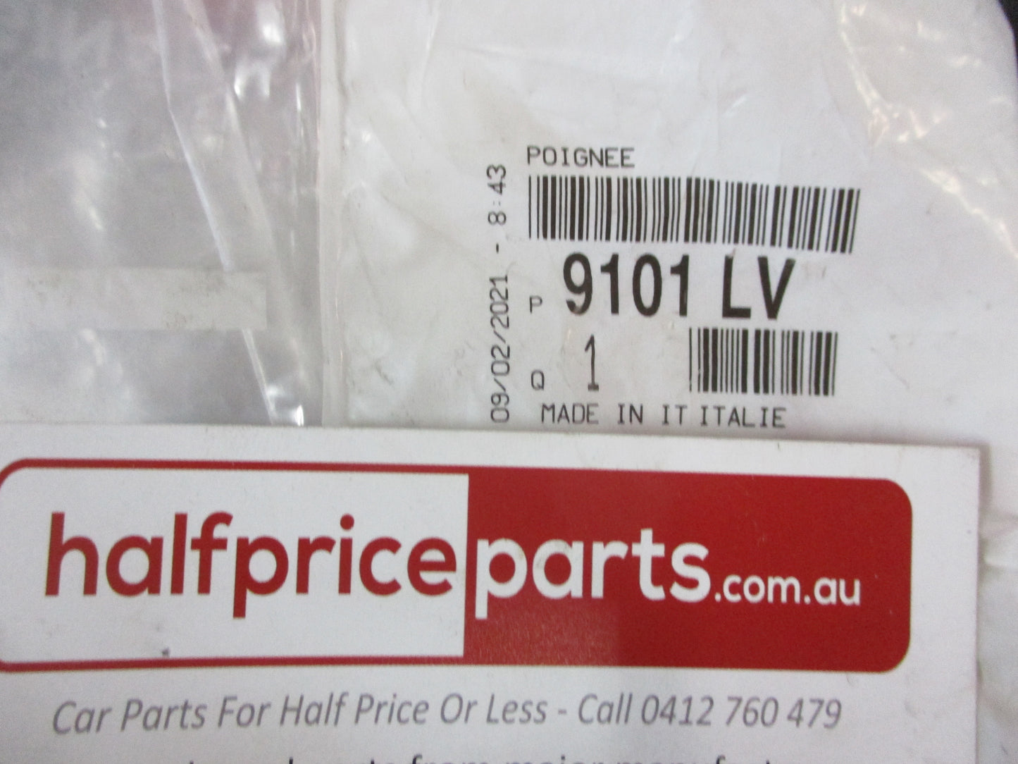 Citroen C4 DS4 Genuine Passenger Front Door Outer Handle (Unpainted) New Part