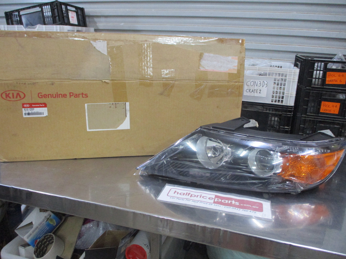 Kia Sorento Genuine Left Hand (Passengers) Side Front Headlight Assembly New Part