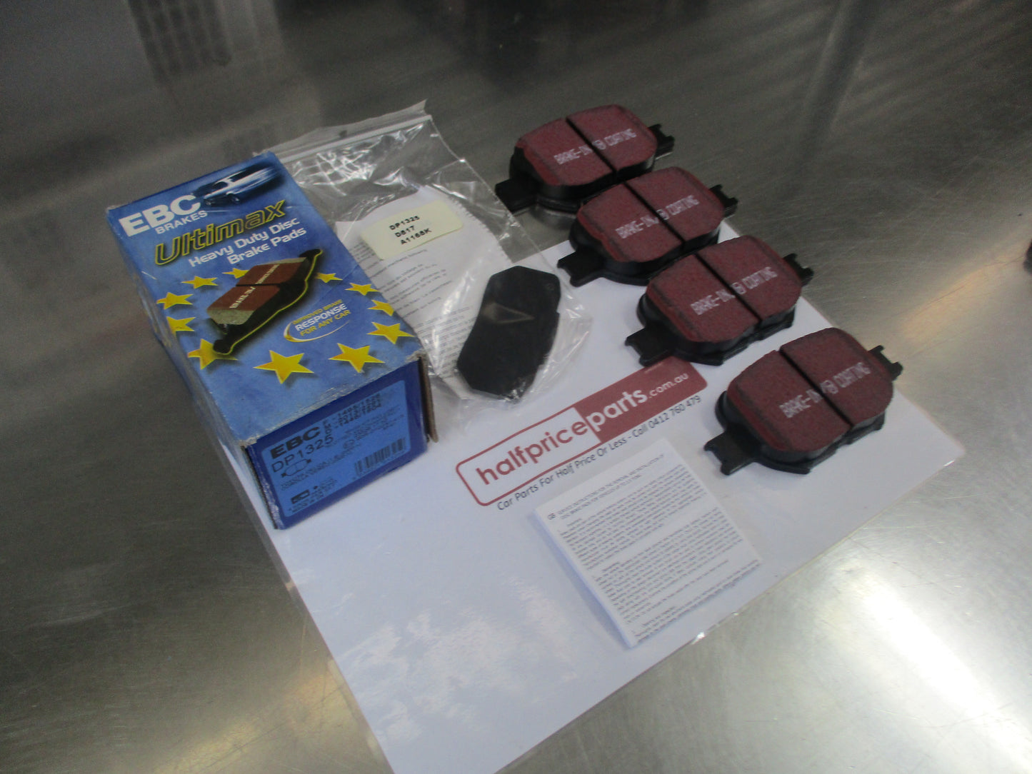EBC Ultimax Front Brake Pads To Suit Toyota Celica / Corolla / Altezza New Part