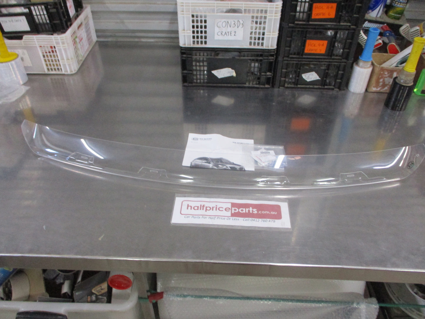 Kia Sportage Genuine Clear Bonnet Protector Kit With Fitting Kit New Part
