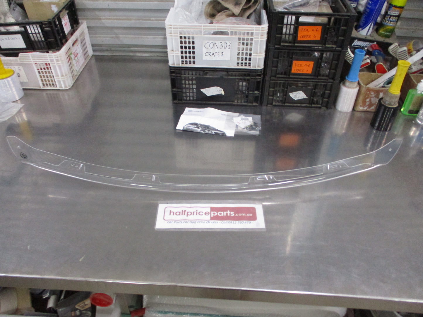 Kia Sportage Genuine Clear Bonnet Protector Kit With Fitting Kit New Part