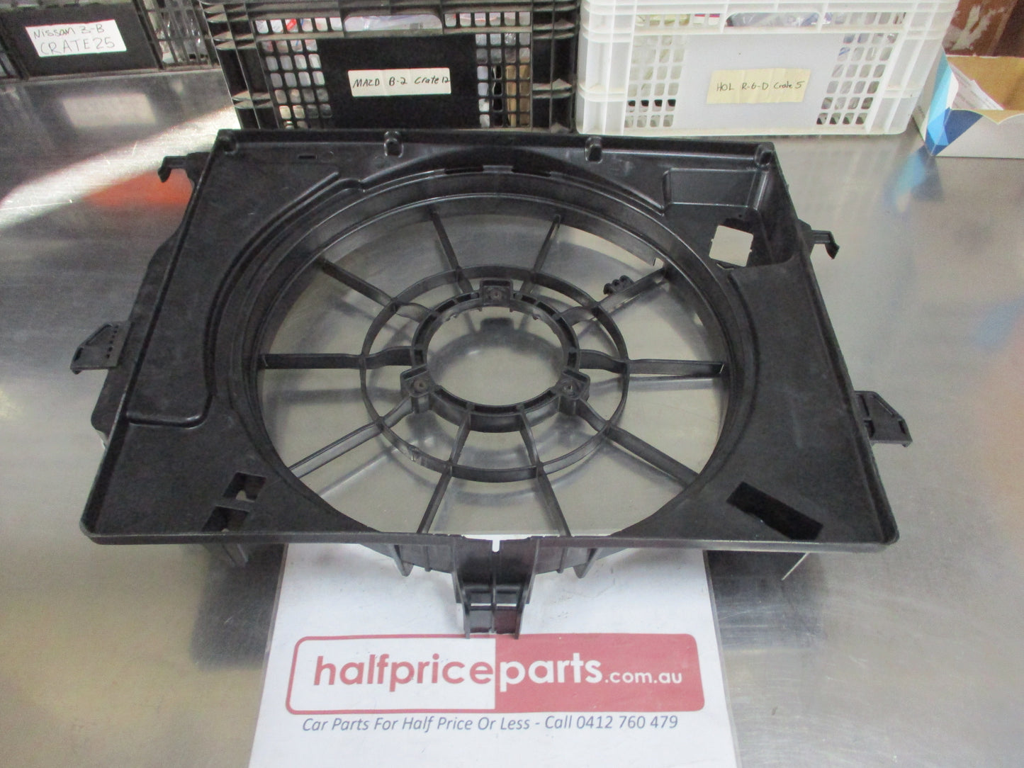 Hyundai Accent/Veloster Genuine Radiator Shroud With Reservoir New Part